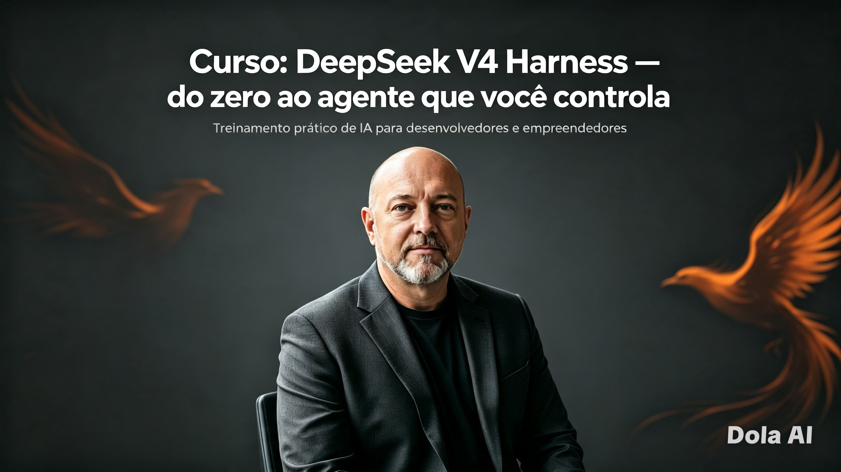 Capa da Treinamento DeepSeek V4 Harness